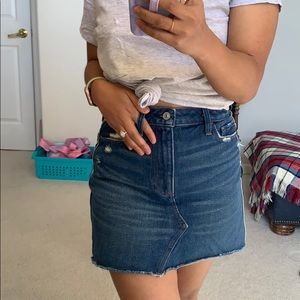 Cute dark wash Denim skirt